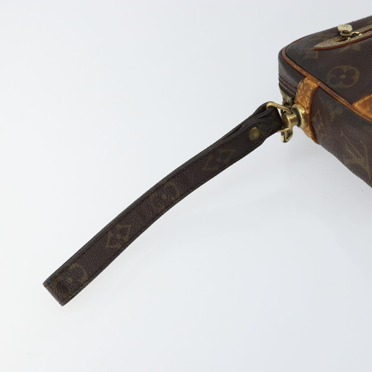 LOUIS VUITTON Monogram Marly Dragonne GM Clutch Bag M51825 LV Auth BA7594