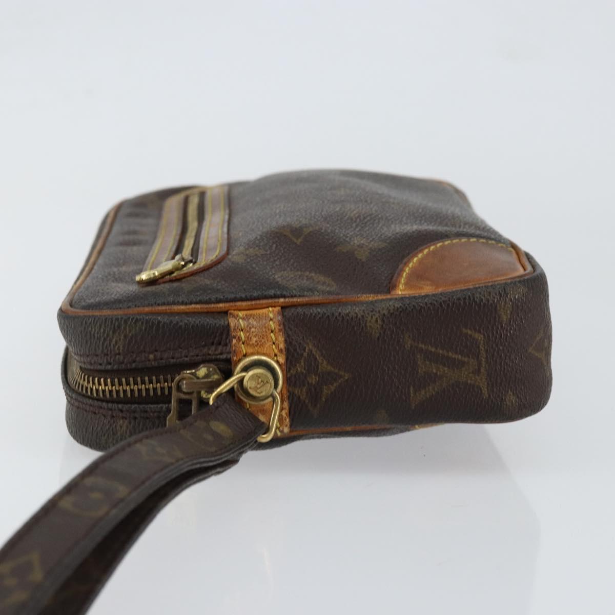 LOUIS VUITTON Monogram Marly Dragonne GM Clutch Bag M51825 LV Auth BA7594