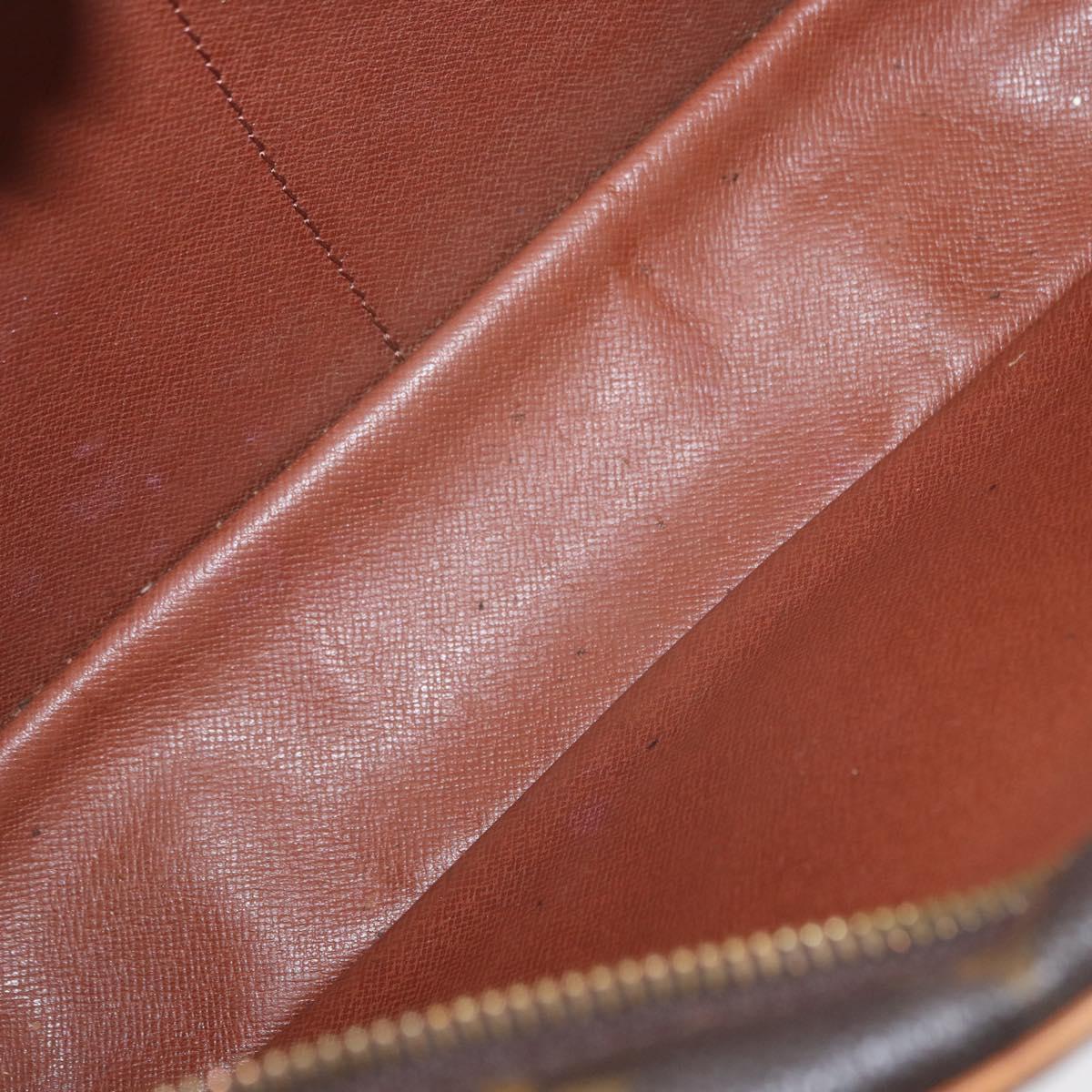 LOUIS VUITTON Monogram Compiegne 28 Clutch Bag M51845 LV Auth BA7595