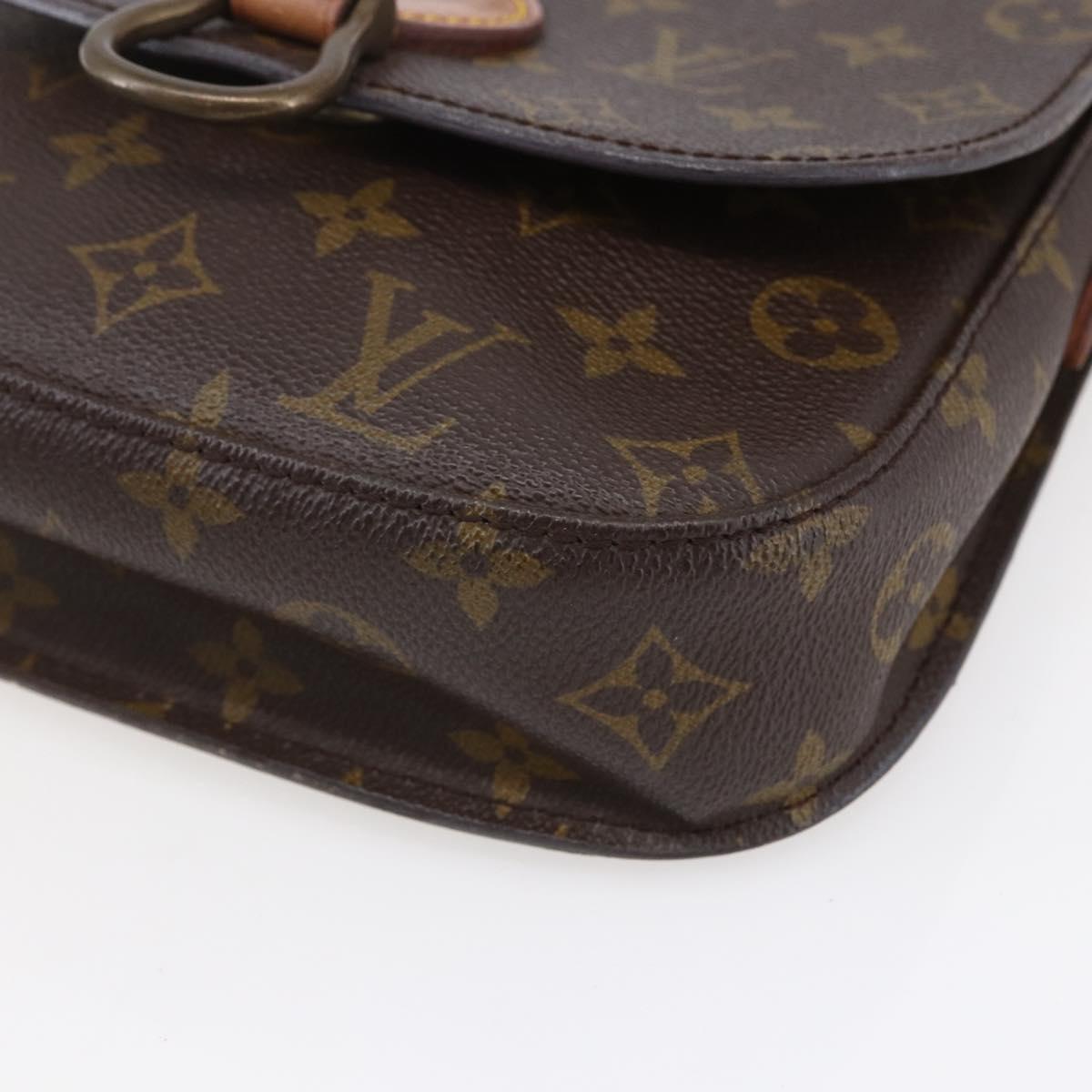 LOUIS VUITTON Monogram Saint Cloud MM Shoulder Bag Vintage M51243 LV Auth BA7597