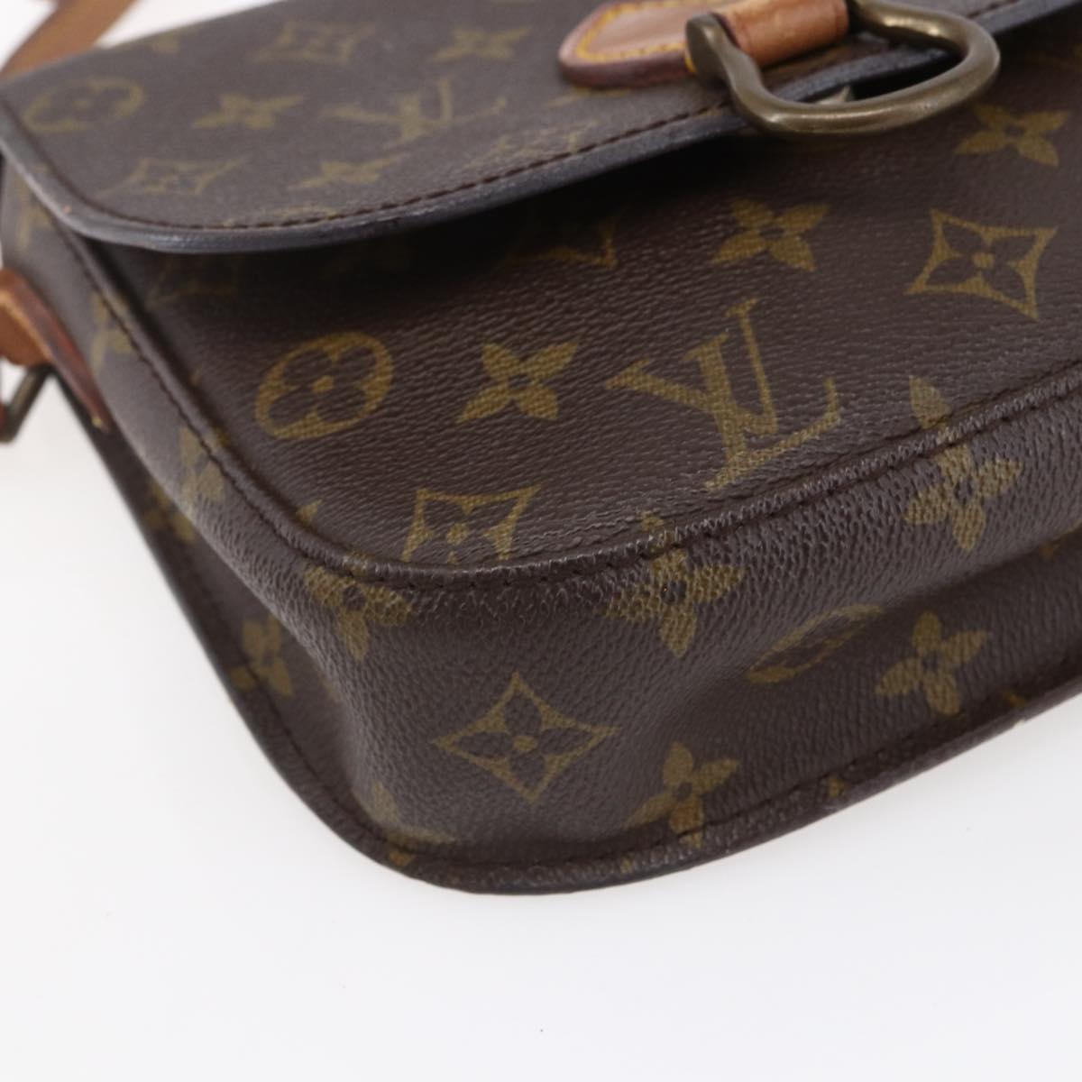 LOUIS VUITTON Monogram Saint Cloud MM Shoulder Bag Vintage M51243 LV Auth BA7597