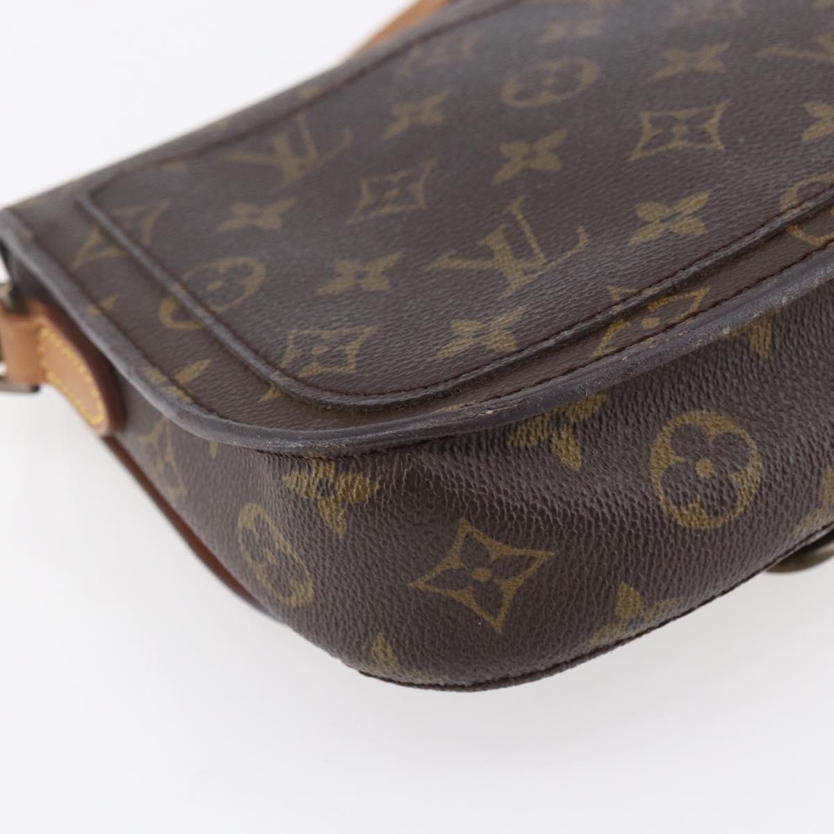 LOUIS VUITTON Monogram Saint Cloud MM Shoulder Bag Vintage M51243 LV Auth BA7597