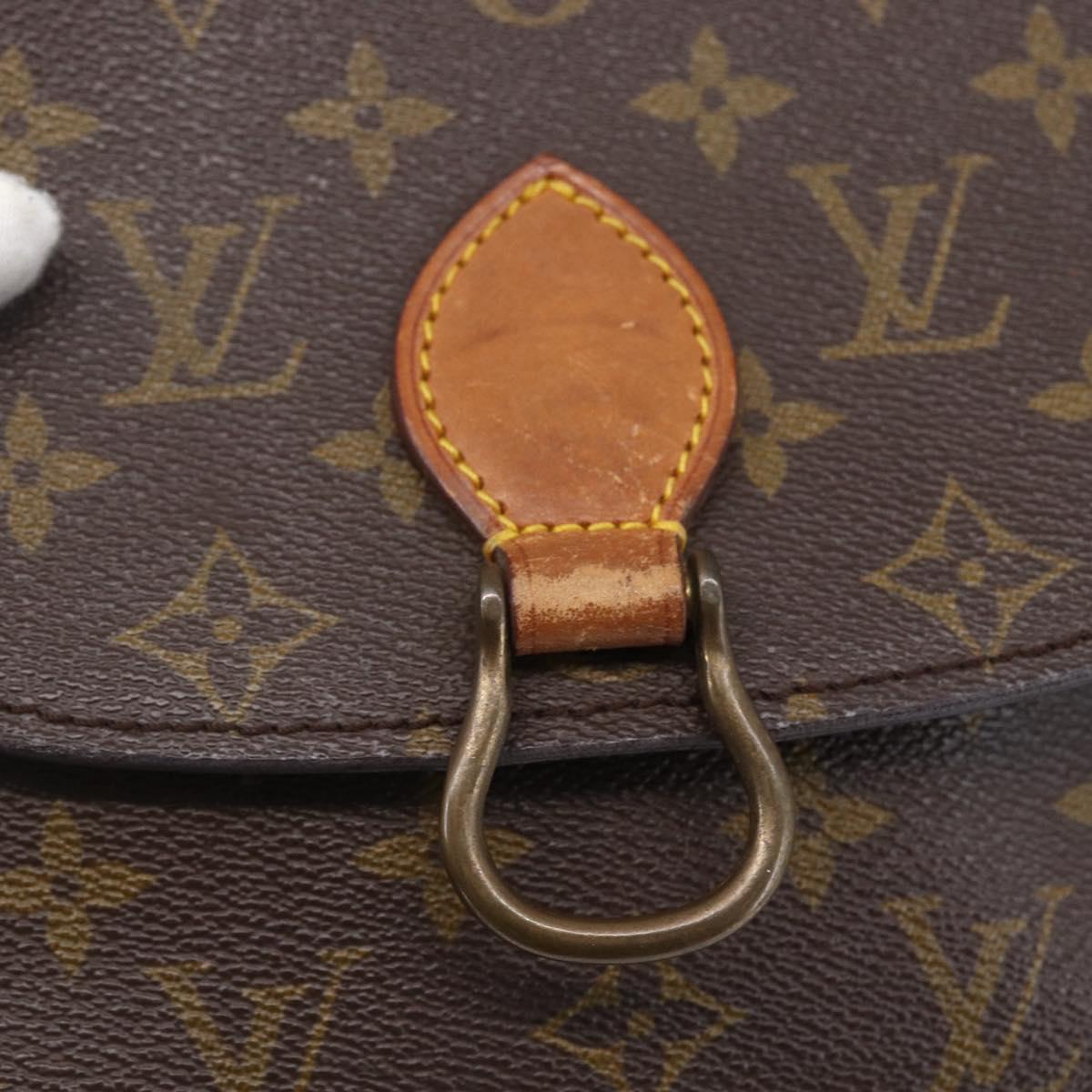 LOUIS VUITTON Monogram Saint Cloud MM Shoulder Bag Vintage M51243 LV Auth BA7597