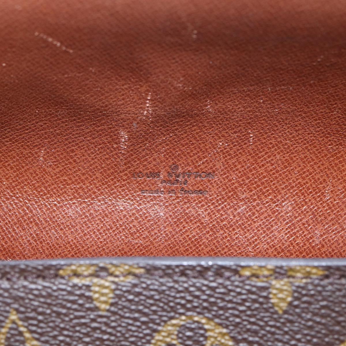 LOUIS VUITTON Monogram Saint Cloud MM Shoulder Bag Vintage M51243 LV Auth BA7597