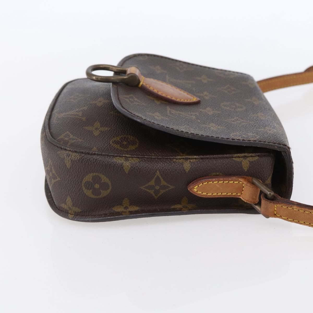 LOUIS VUITTON Monogram Saint Cloud MM Shoulder Bag Vintage M51243 LV Auth BA7597