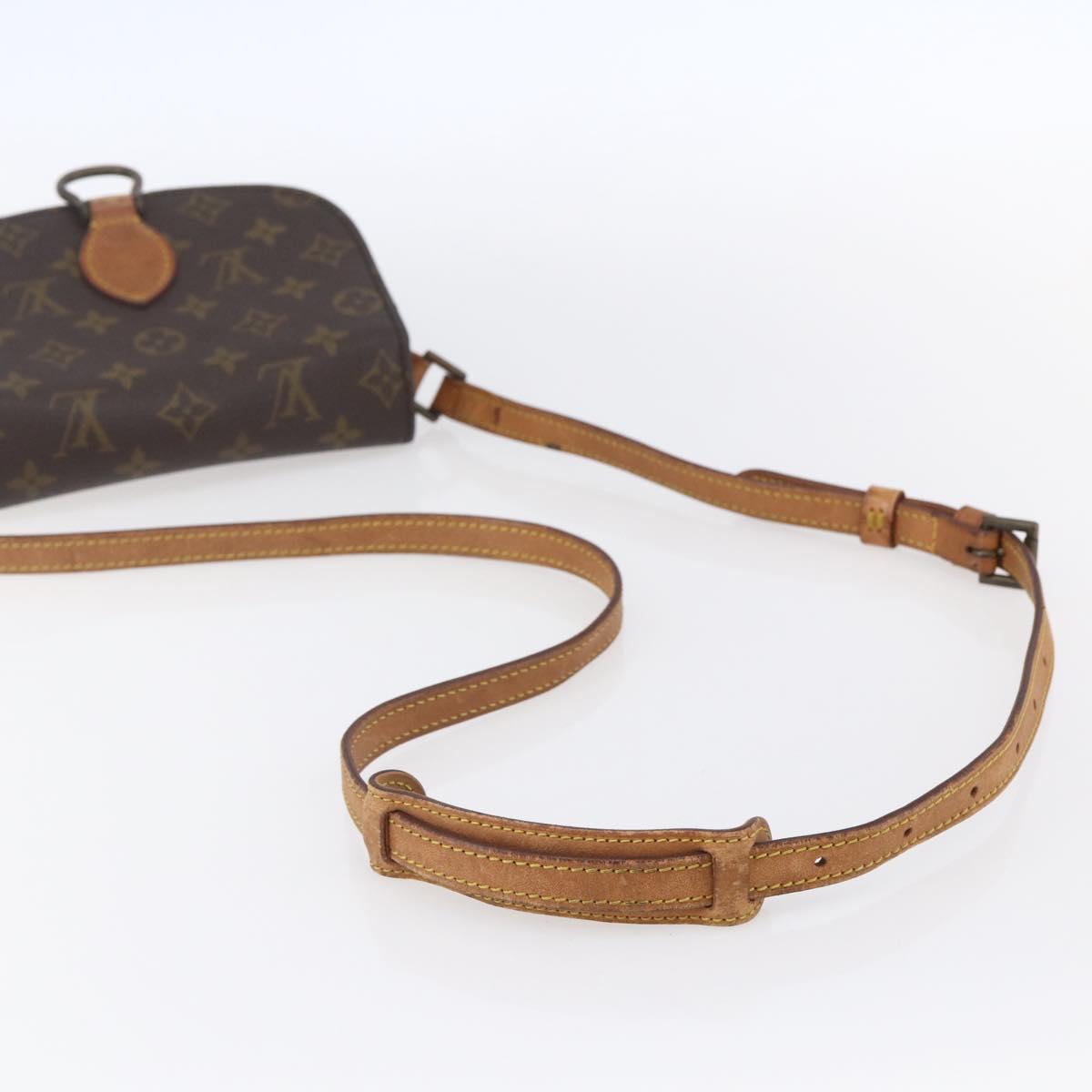 LOUIS VUITTON Monogram Saint Cloud MM Shoulder Bag Vintage M51243 LV Auth BA7597