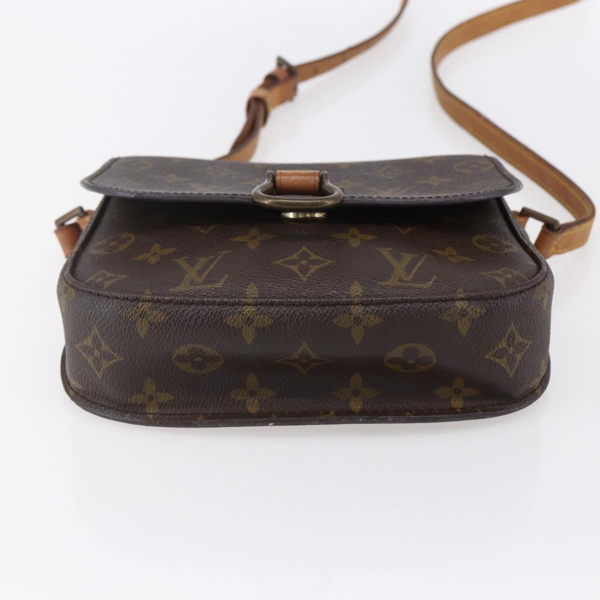 LOUIS VUITTON Monogram Saint Cloud MM Shoulder Bag Vintage M51243 LV Auth BA7597