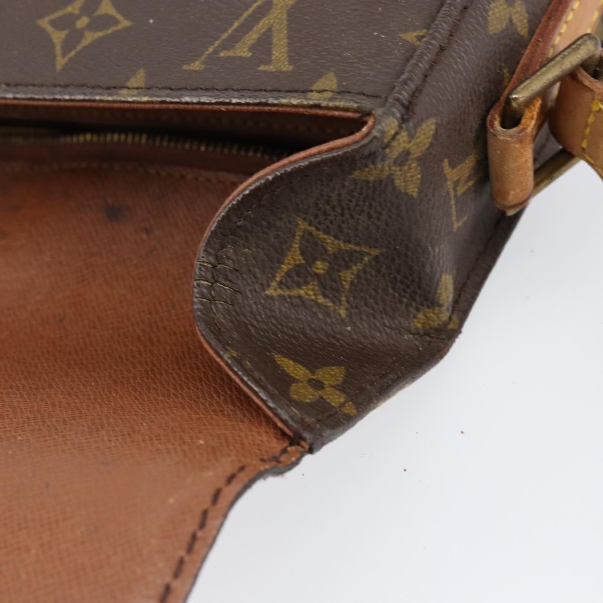 LOUIS VUITTON Monogram Saint Cloud GM Shoulder Bag M51242 LV Auth BA7598