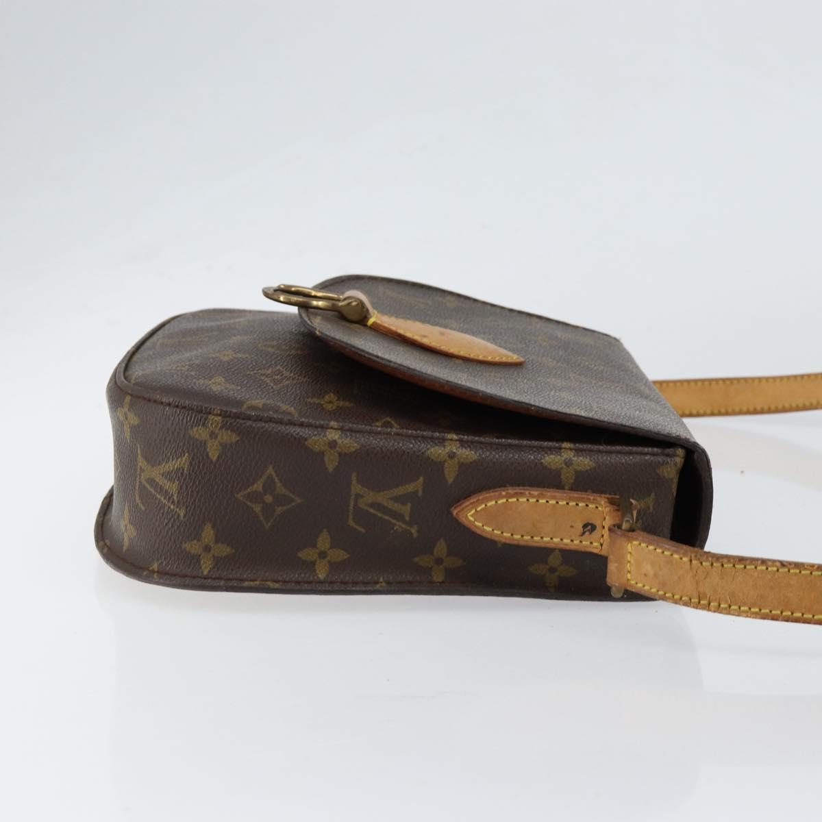 LOUIS VUITTON Monogram Saint Cloud GM Shoulder Bag M51242 LV Auth BA7598