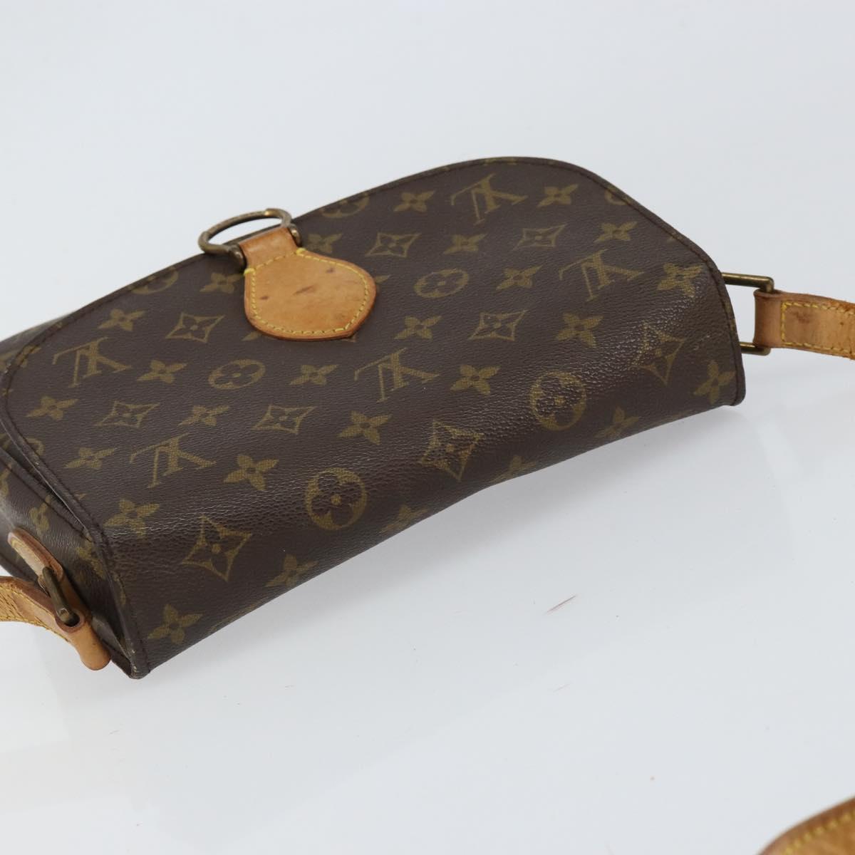 LOUIS VUITTON Monogram Saint Cloud GM Shoulder Bag M51242 LV Auth BA7598