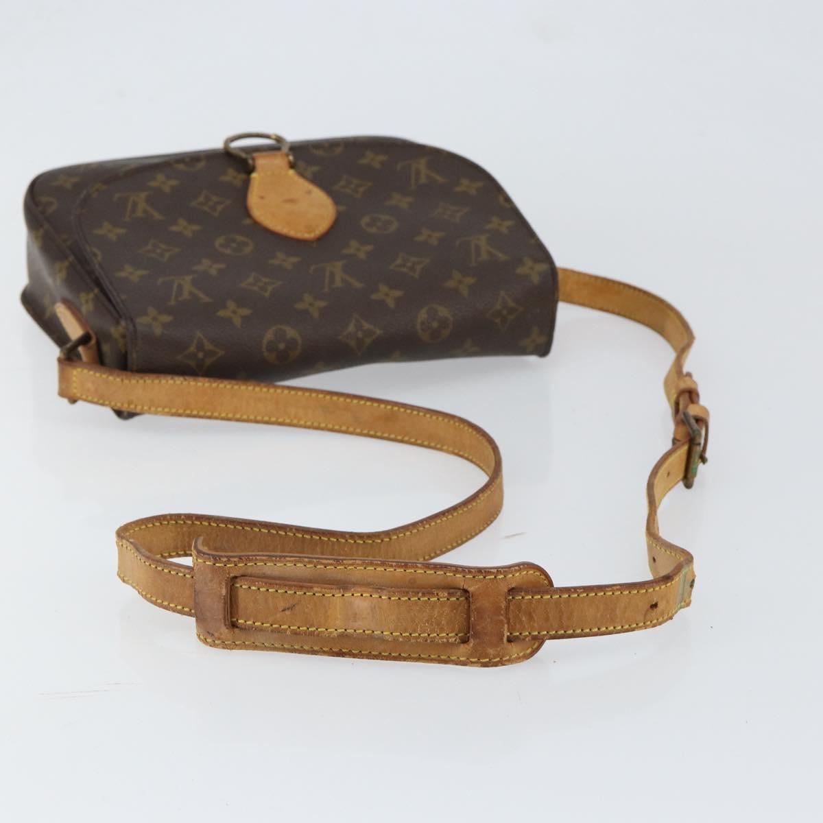 LOUIS VUITTON Monogram Saint Cloud GM Shoulder Bag M51242 LV Auth BA7598