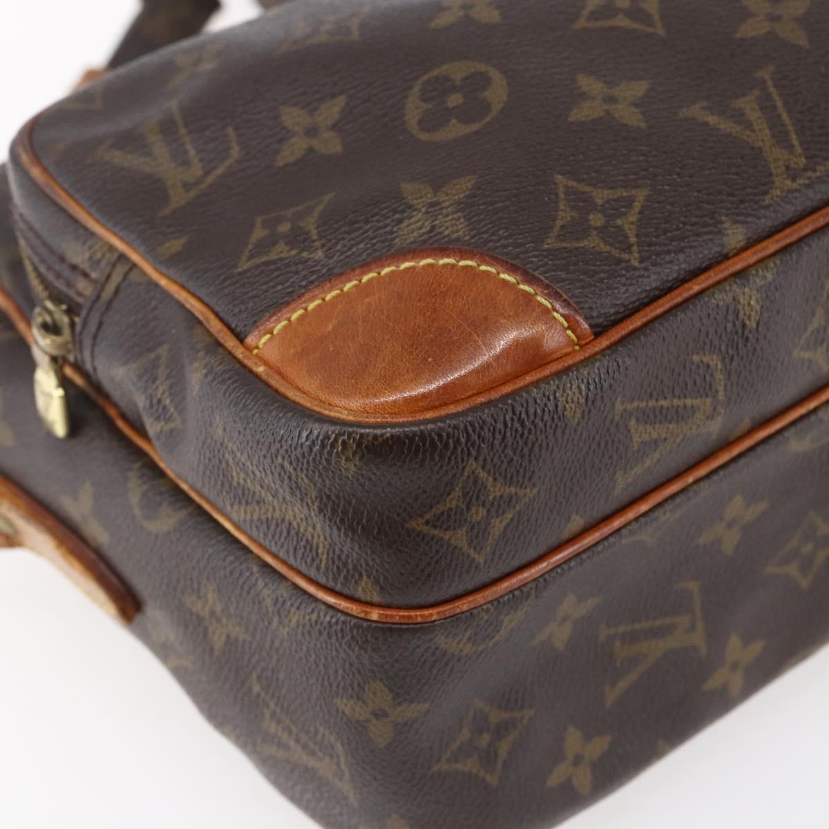 LOUIS VUITTON Monogram Nile Shoulder Bag M45244 LV Auth BA7600