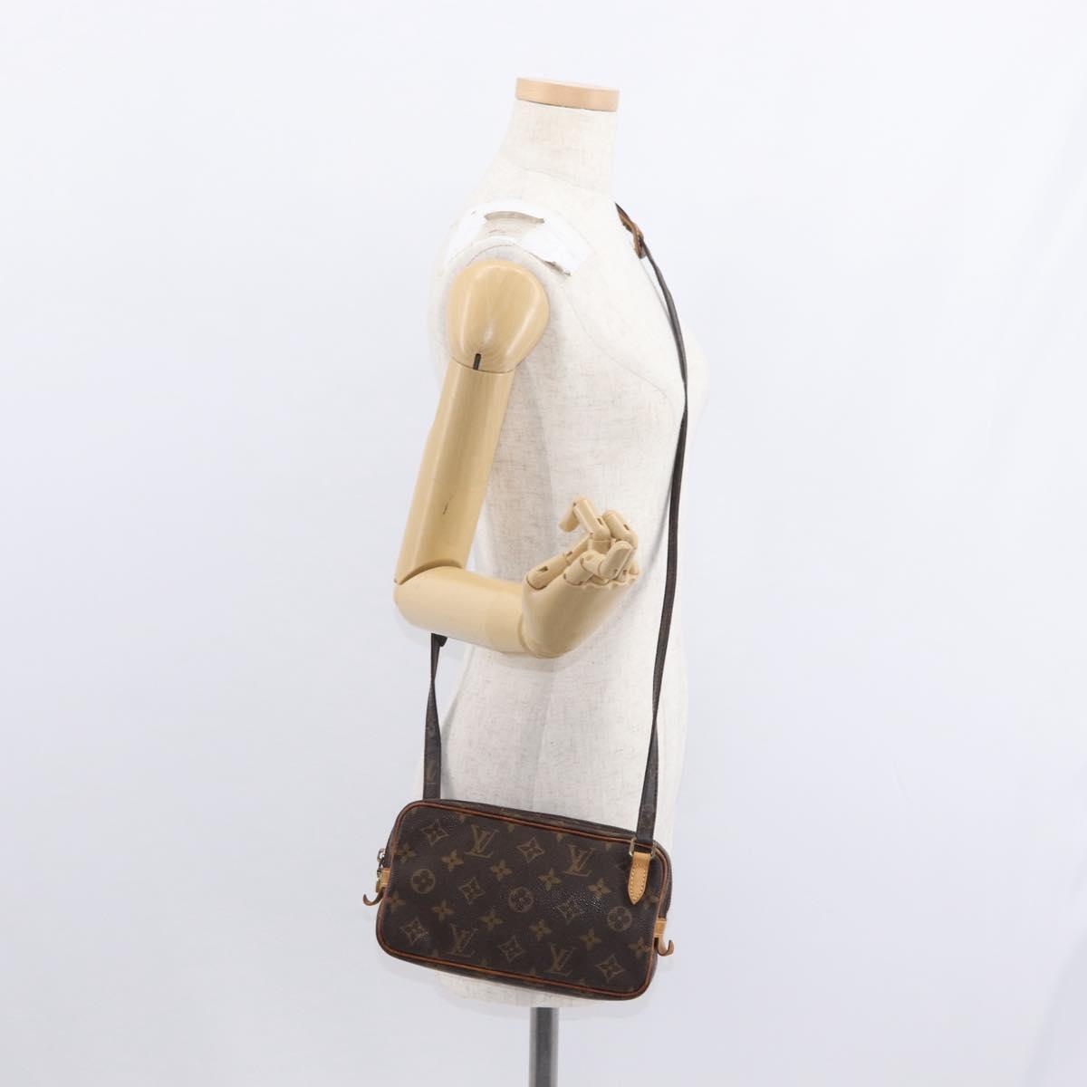 LOUIS VUITTON Monogram Marly Bandouliere Shoulder Bag M51828 LV Auth BA7601