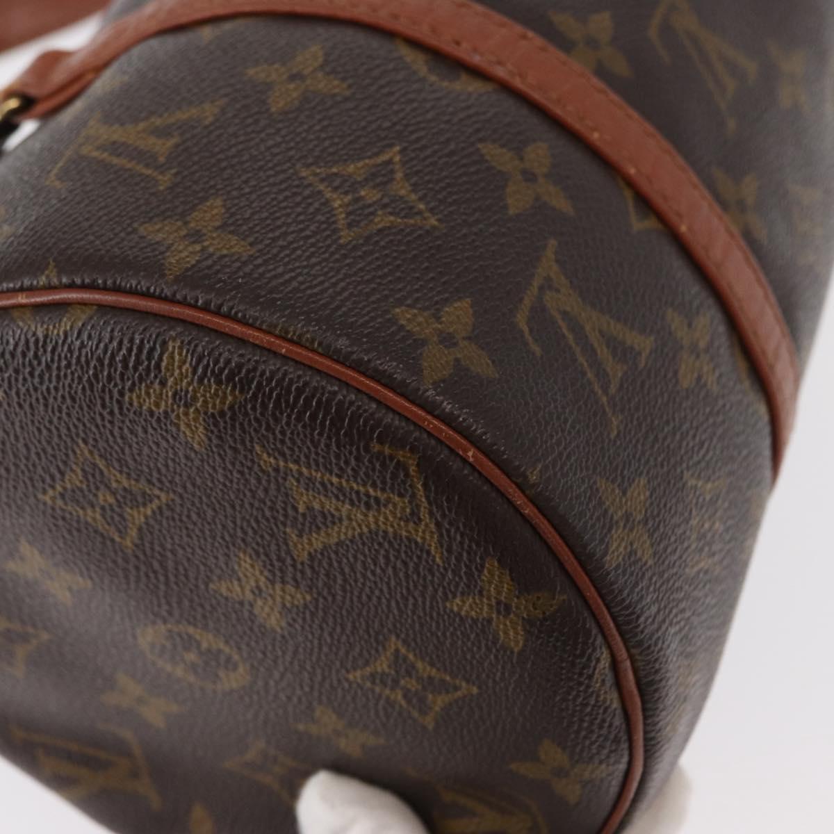 LOUIS VUITTON Monogram Papillon 30 Hand Bag M51385 LV Auth BA7602