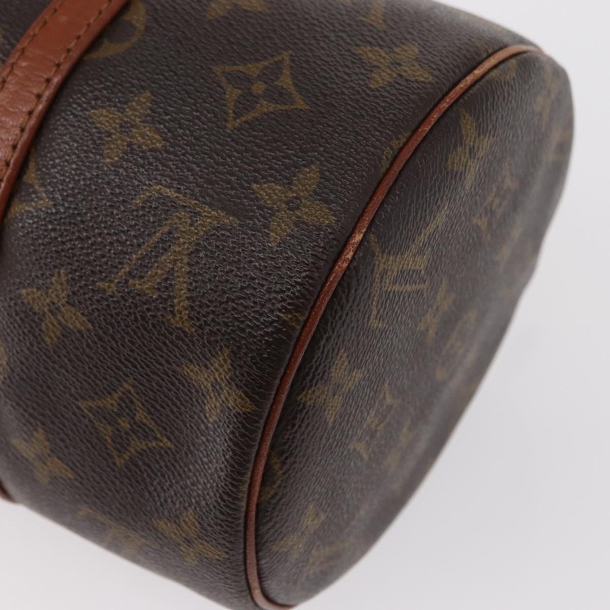 LOUIS VUITTON Monogram Papillon 30 Hand Bag M51385 LV Auth BA7602
