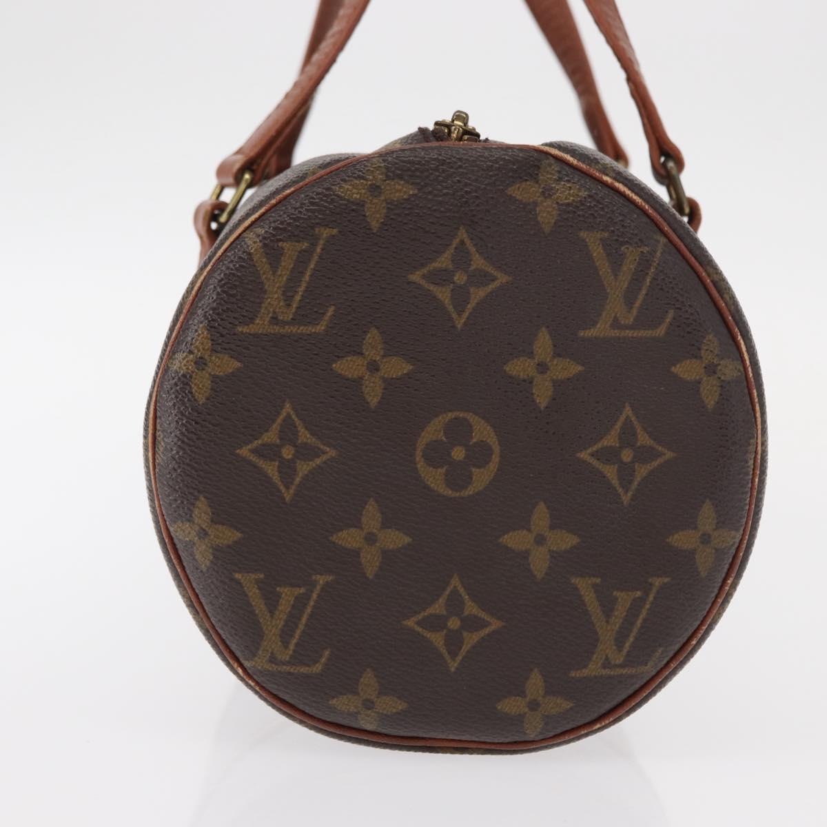 LOUIS VUITTON Monogram Papillon 30 Hand Bag M51385 LV Auth BA7602