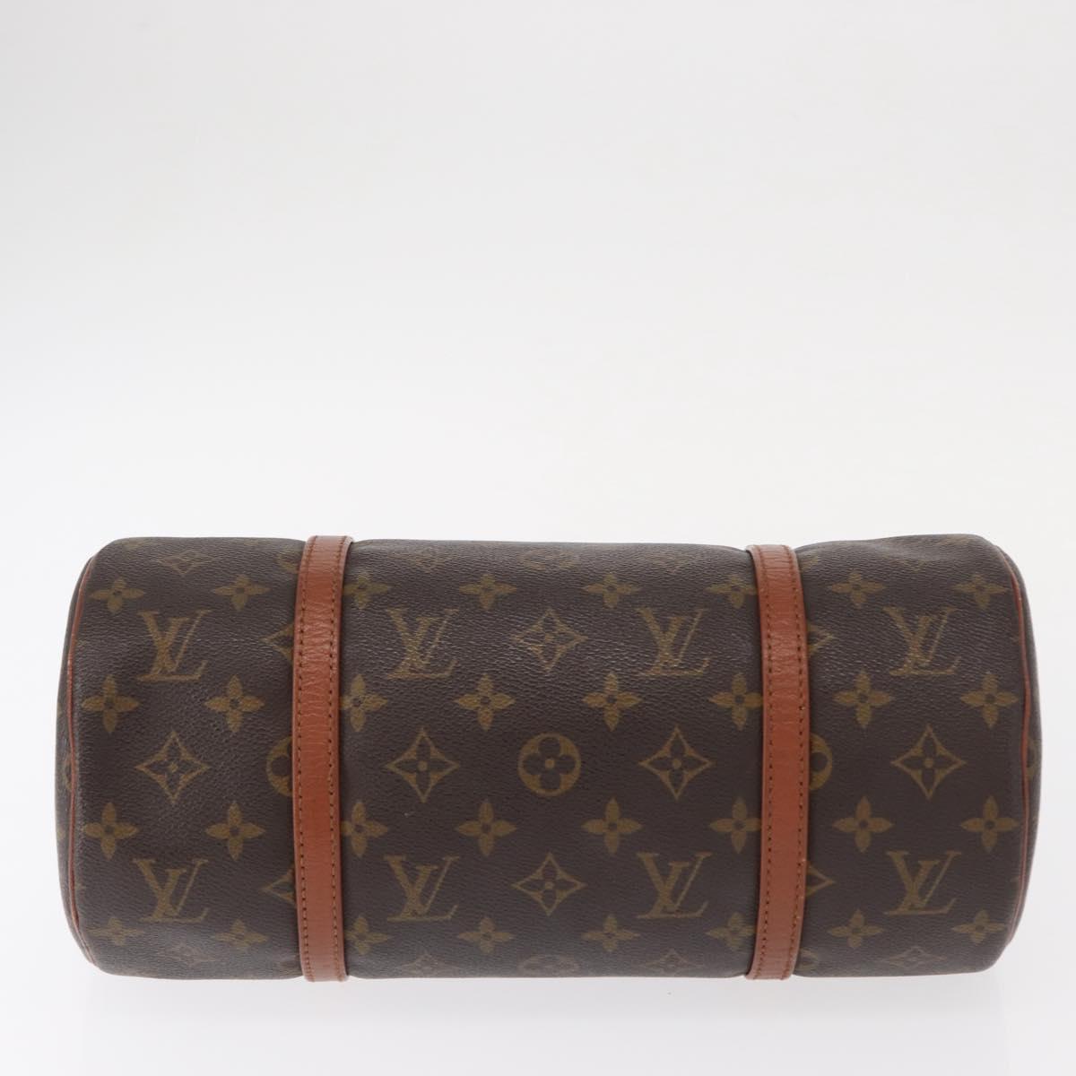 LOUIS VUITTON Monogram Papillon 30 Hand Bag M51385 LV Auth BA7602