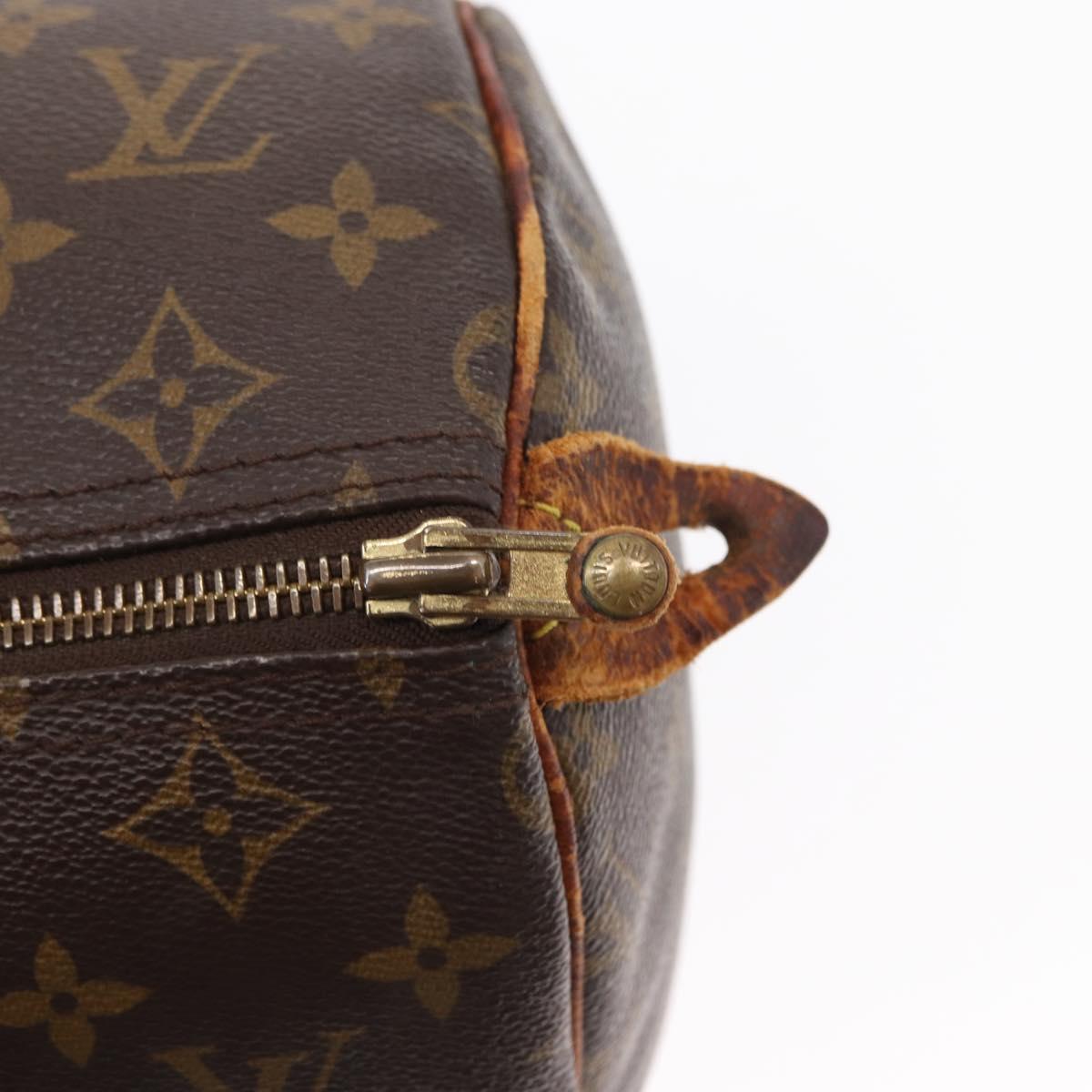 LOUIS VUITTON Monogram Speedy 30 Hand Bag M41526 LV Auth BA7609