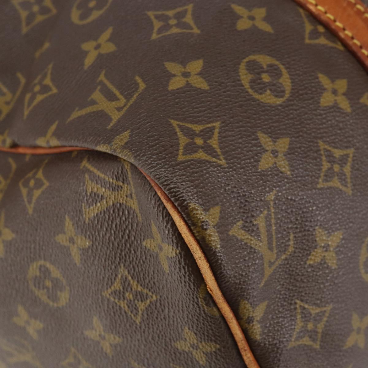 LOUIS VUITTON Monogram Sac Souple 35 Boston Bag M41626 LV Auth BA7611