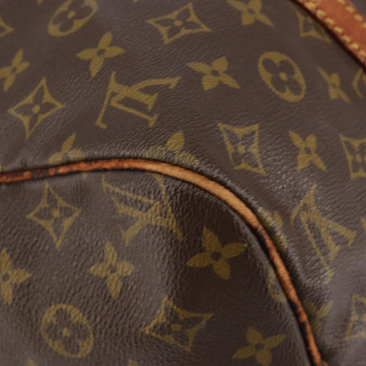 LOUIS VUITTON Monogram Sac Souple 35 Boston Bag M41626 LV Auth BA7611
