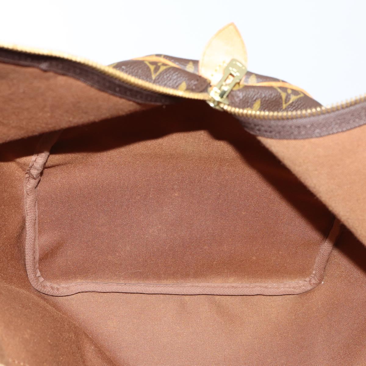 LOUIS VUITTON Monogram Keepall 55 Boston Bag M41424 LV Auth BA7612