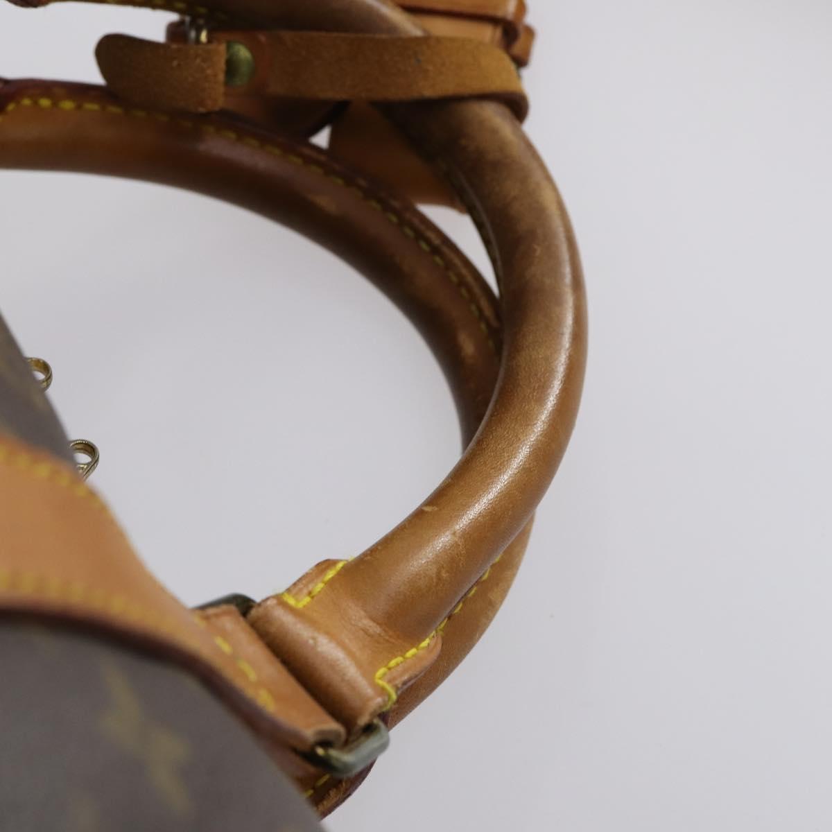 LOUIS VUITTON Monogram Keepall Bandouliere 60 Boston Bag M41412 LV Auth BA7613