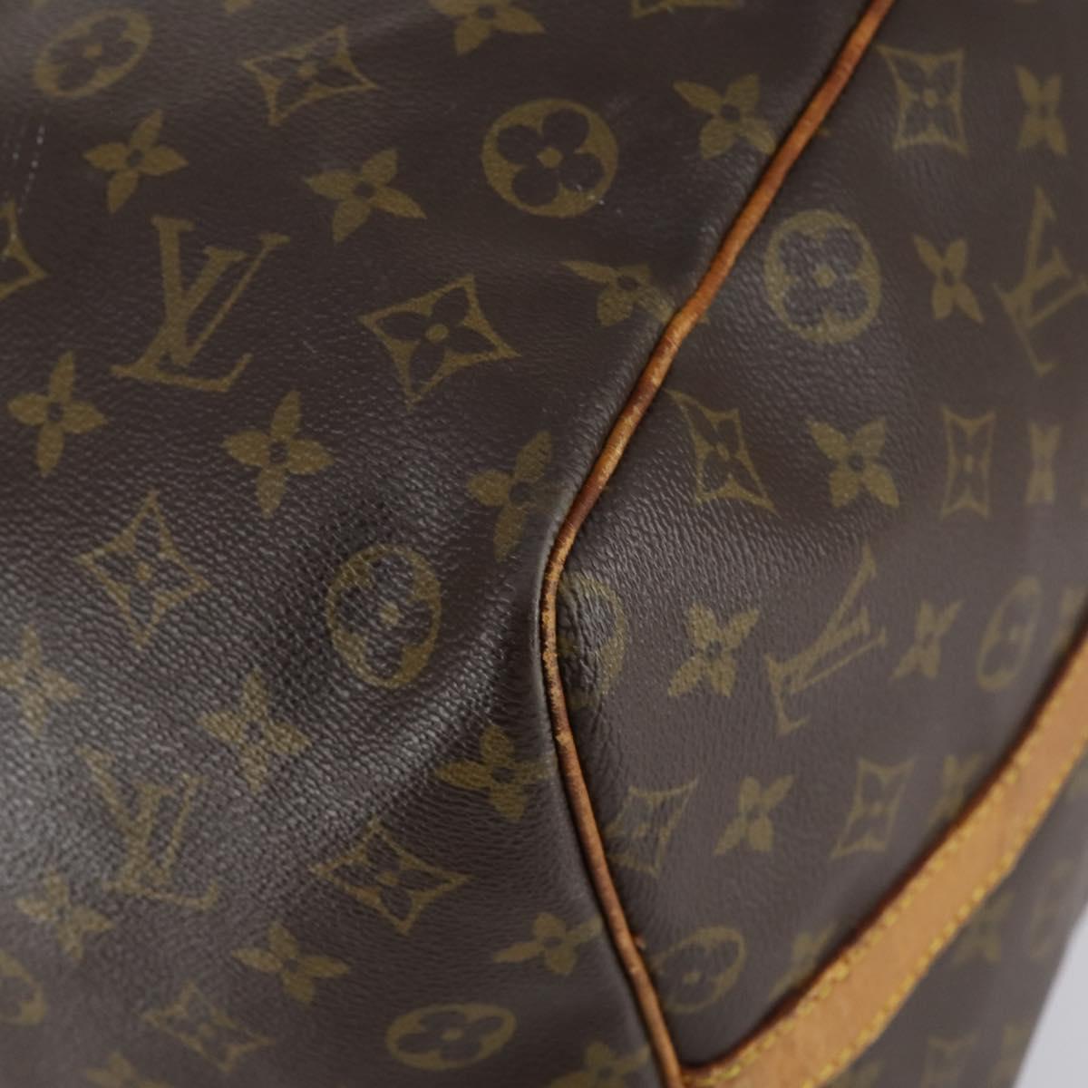 LOUIS VUITTON Monogram Keepall Bandouliere 60 Boston Bag M41412 LV Auth BA7613