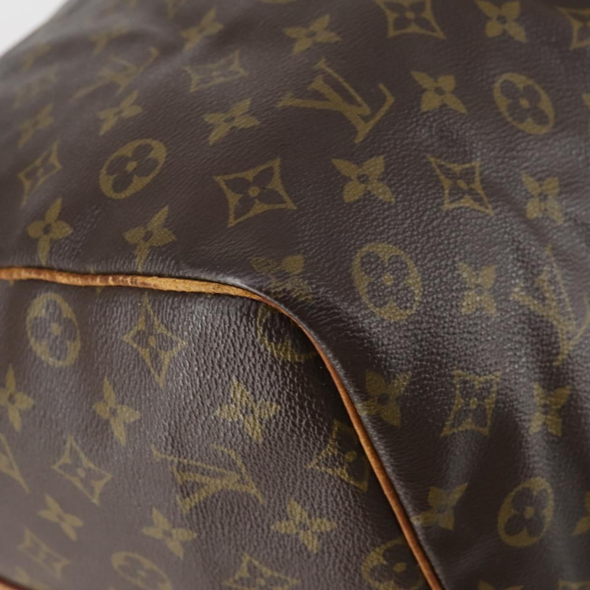 LOUIS VUITTON Monogram Keepall Bandouliere 60 Boston Bag M41412 LV Auth BA7613