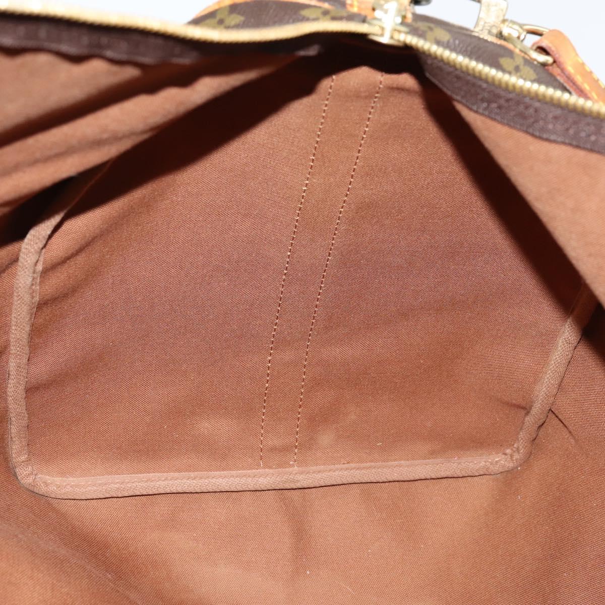 LOUIS VUITTON Monogram Keepall Bandouliere 60 Boston Bag M41412 LV Auth BA7613