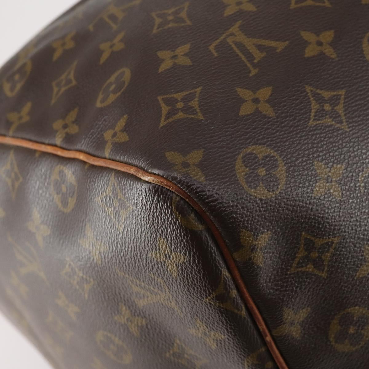 LOUIS VUITTON Monogram Keepall 60 Boston Bag M41422 LV Auth BA7615