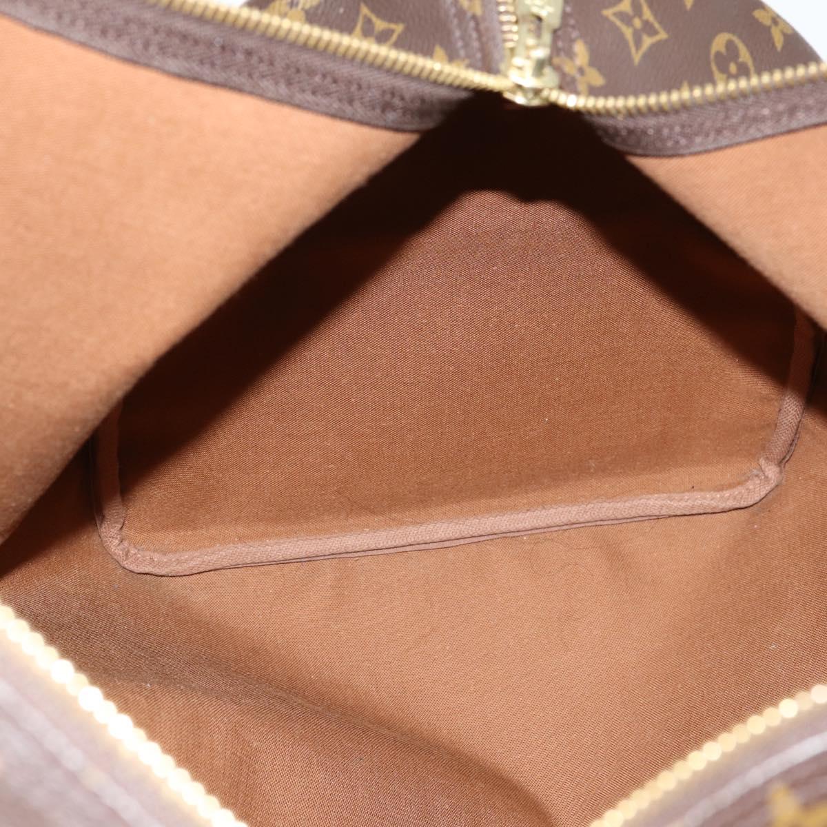 LOUIS VUITTON Monogram Keepall 60 Boston Bag M41422 LV Auth BA7615