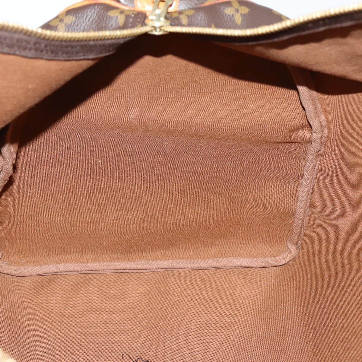 LOUIS VUITTON Monogram Keepall 60 Boston Bag M41422 LV Auth BA7615