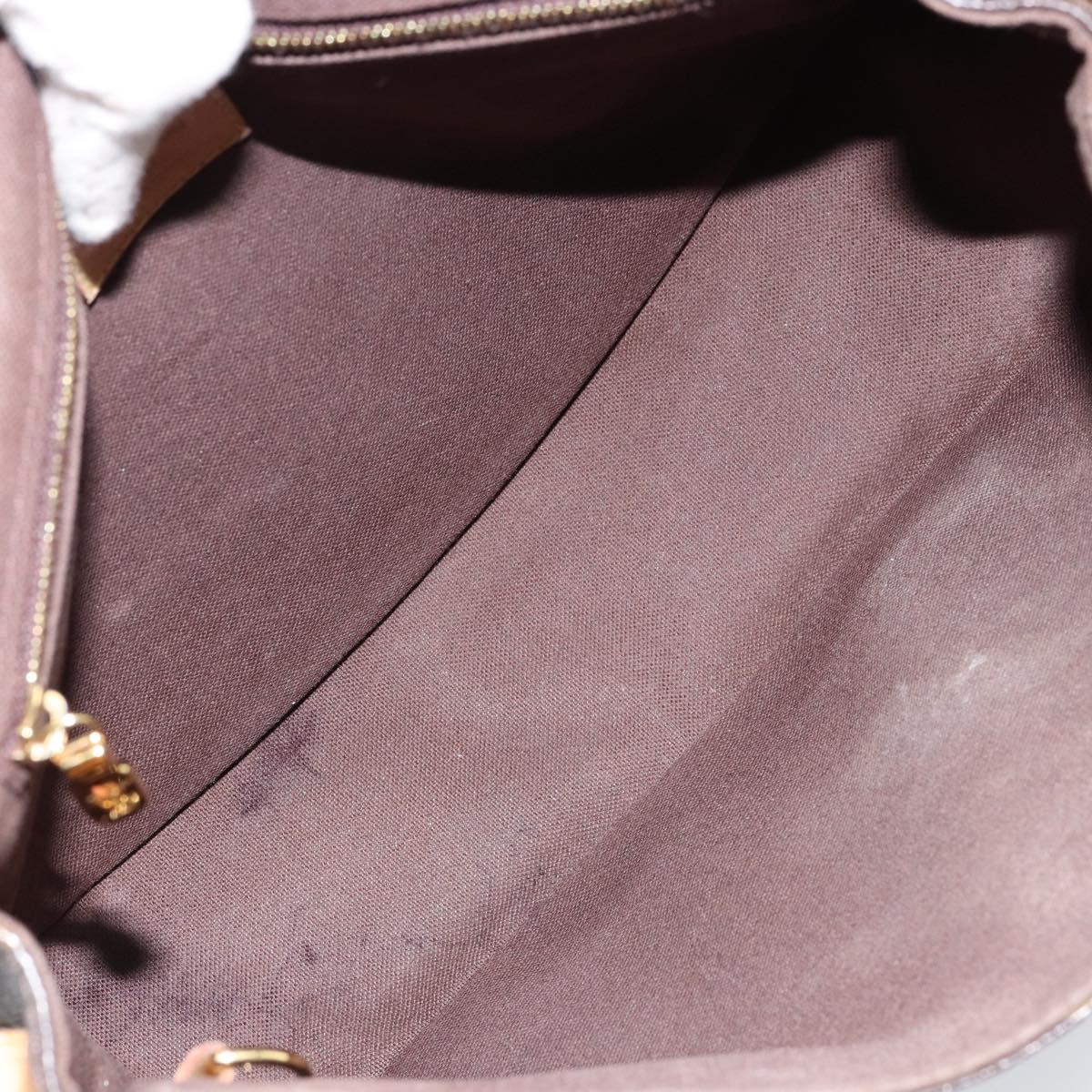 LOUIS VUITTON Monogram Menilmontant PM Shoulder Bag M40474 LV Auth BA7616