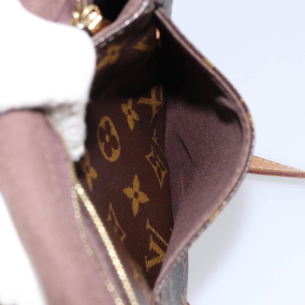 LOUIS VUITTON Monogram Menilmontant PM Shoulder Bag M40474 LV Auth BA7616