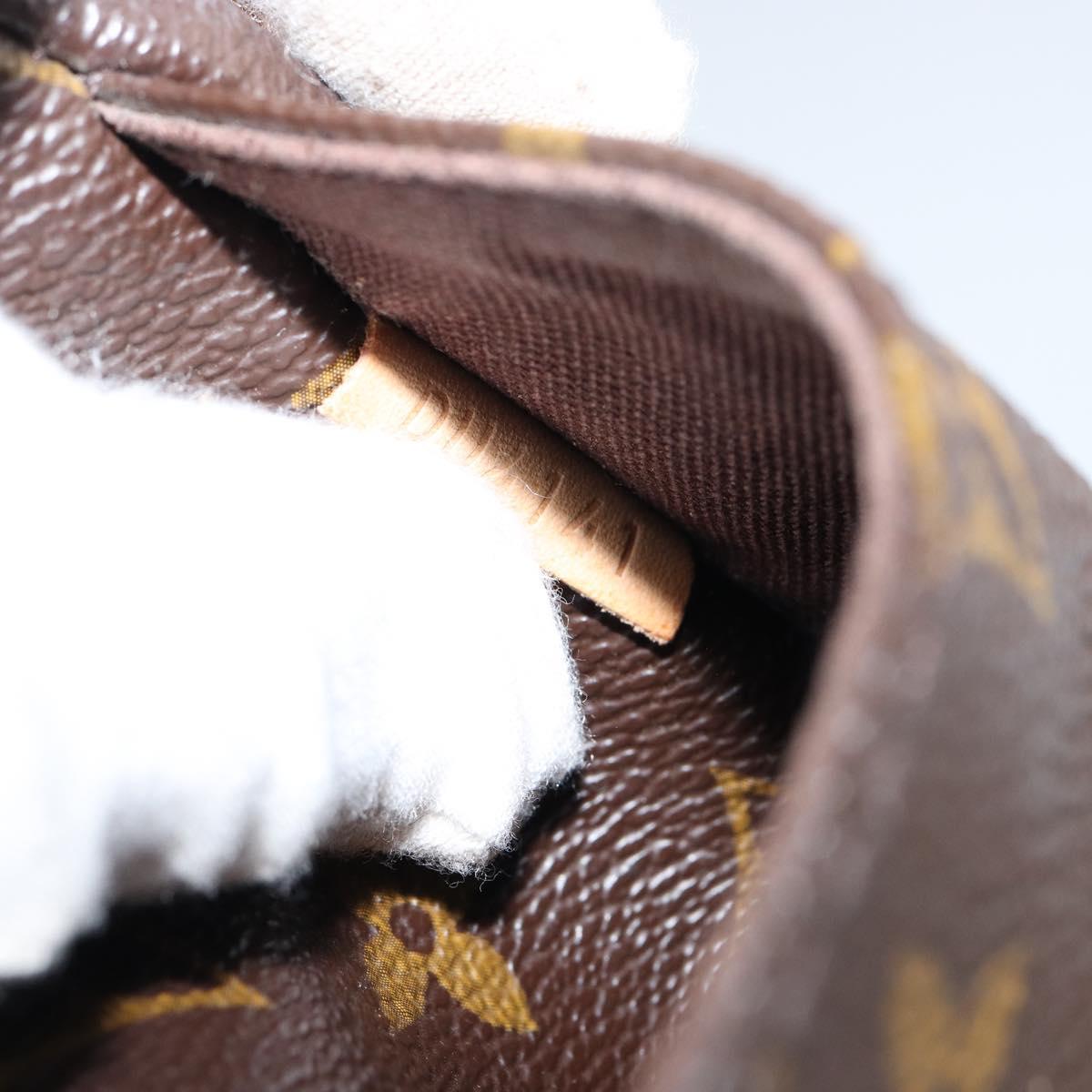 LOUIS VUITTON Monogram Menilmontant PM Shoulder Bag M40474 LV Auth BA7616