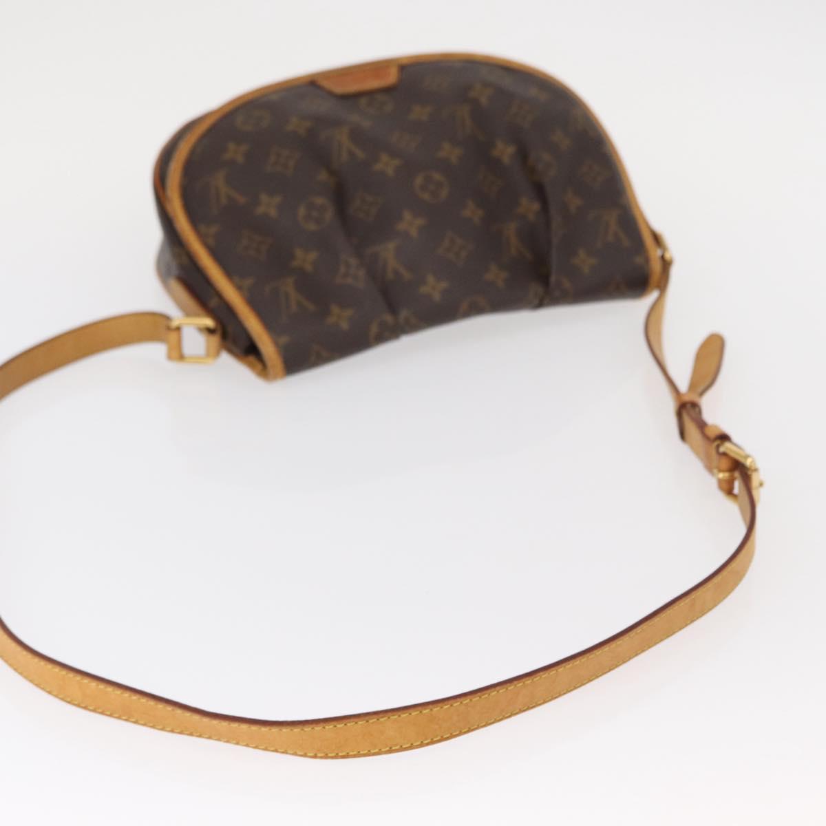 LOUIS VUITTON Monogram Menilmontant PM Shoulder Bag M40474 LV Auth BA7618