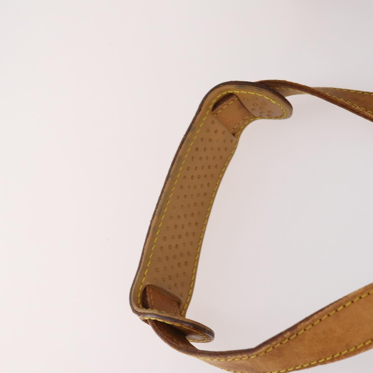 LOUIS VUITTON Monogram Saumur 35 Shoulder Bag M42254 LV Auth BA7620