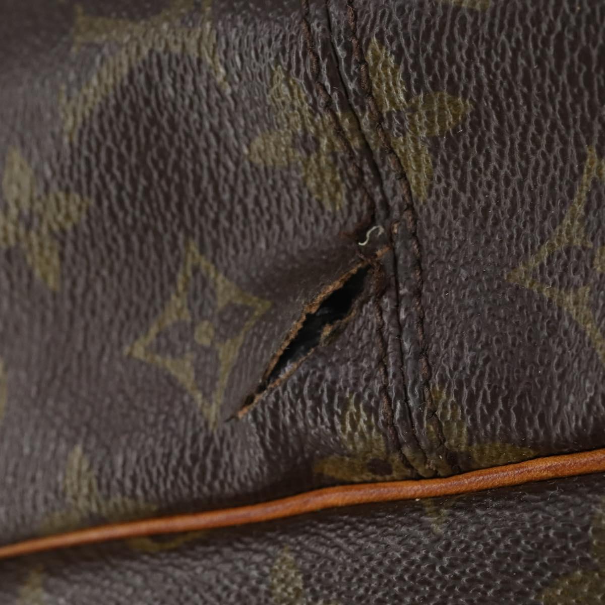 LOUIS VUITTON Monogram Saumur 43 Shoulder Bag M42252 LV Auth BA7621