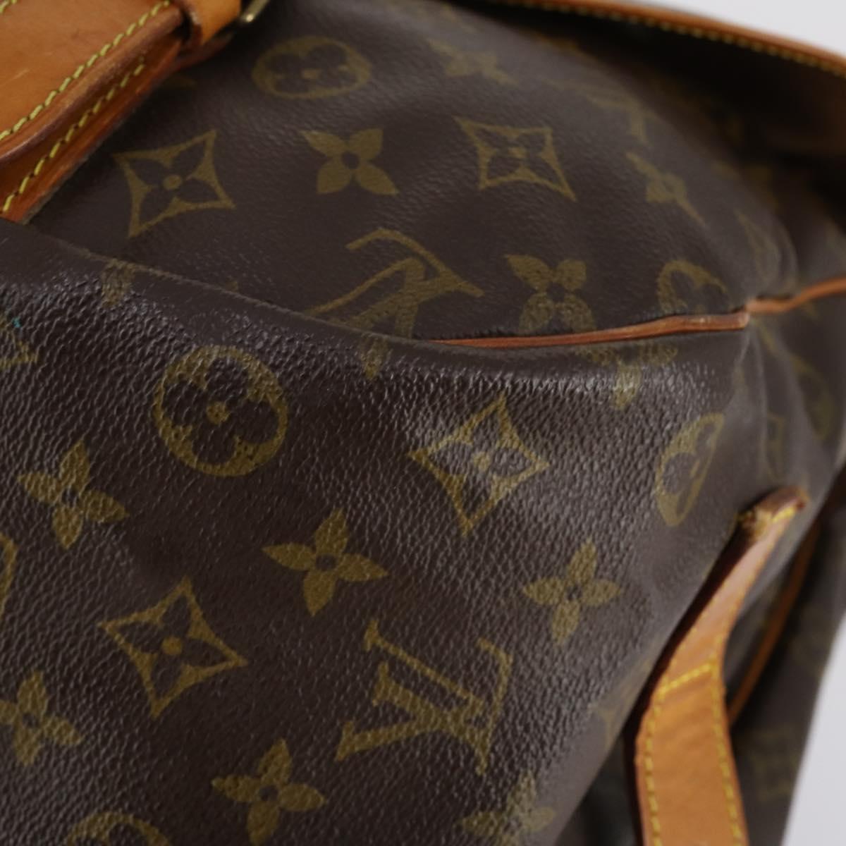 LOUIS VUITTON Monogram Saumur 43 Shoulder Bag M42252 LV Auth BA7621
