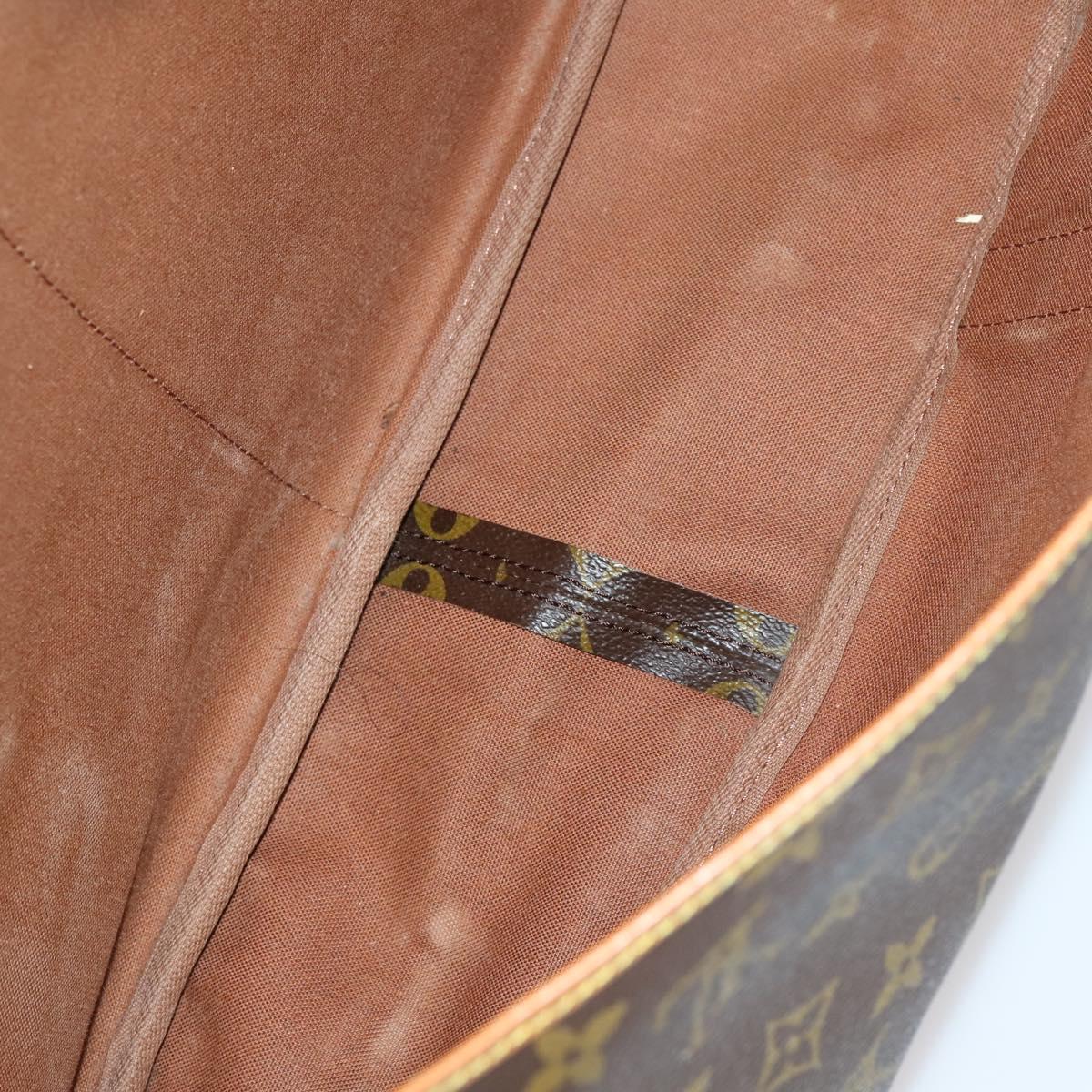 LOUIS VUITTON Monogram Saumur 43 Shoulder Bag M42252 LV Auth BA7621