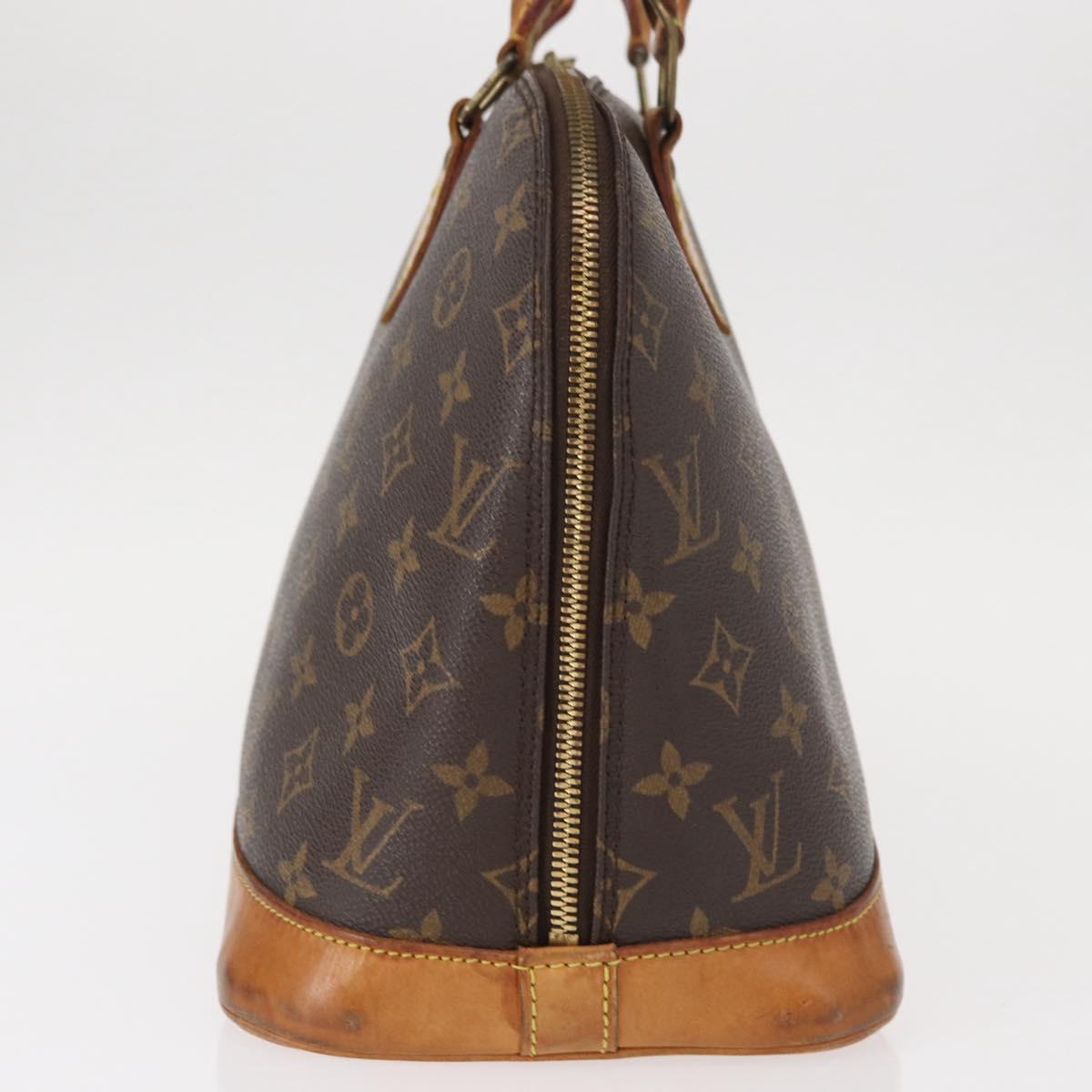 LOUIS VUITTON Monogram Alma Hand Bag M51130 LV Auth BA7630