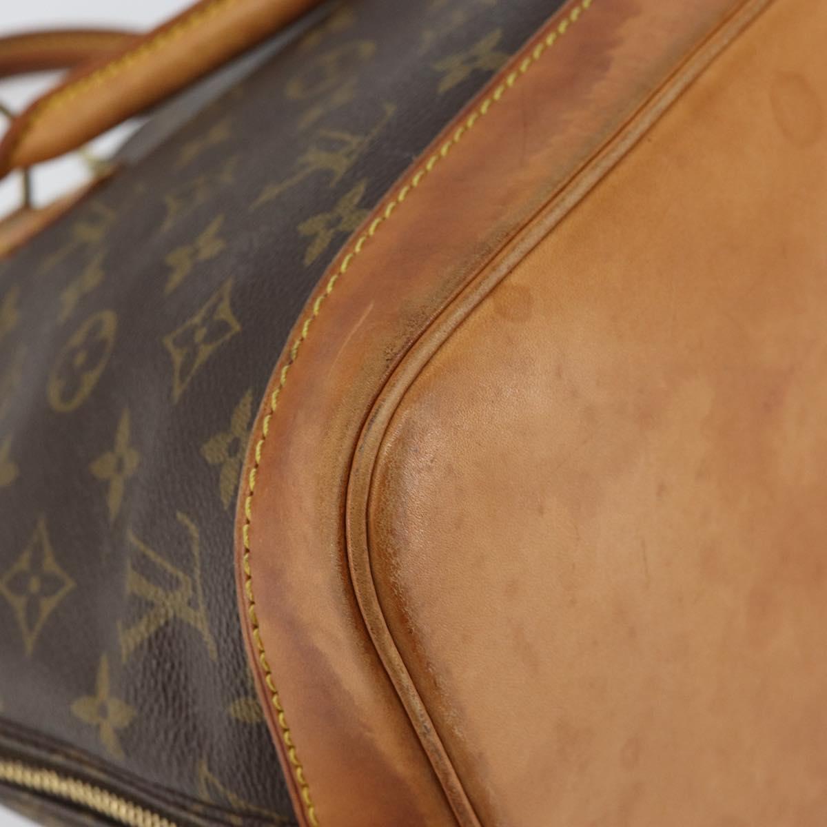 LOUIS VUITTON Monogram Alma Hand Bag M51130 LV Auth BA7631