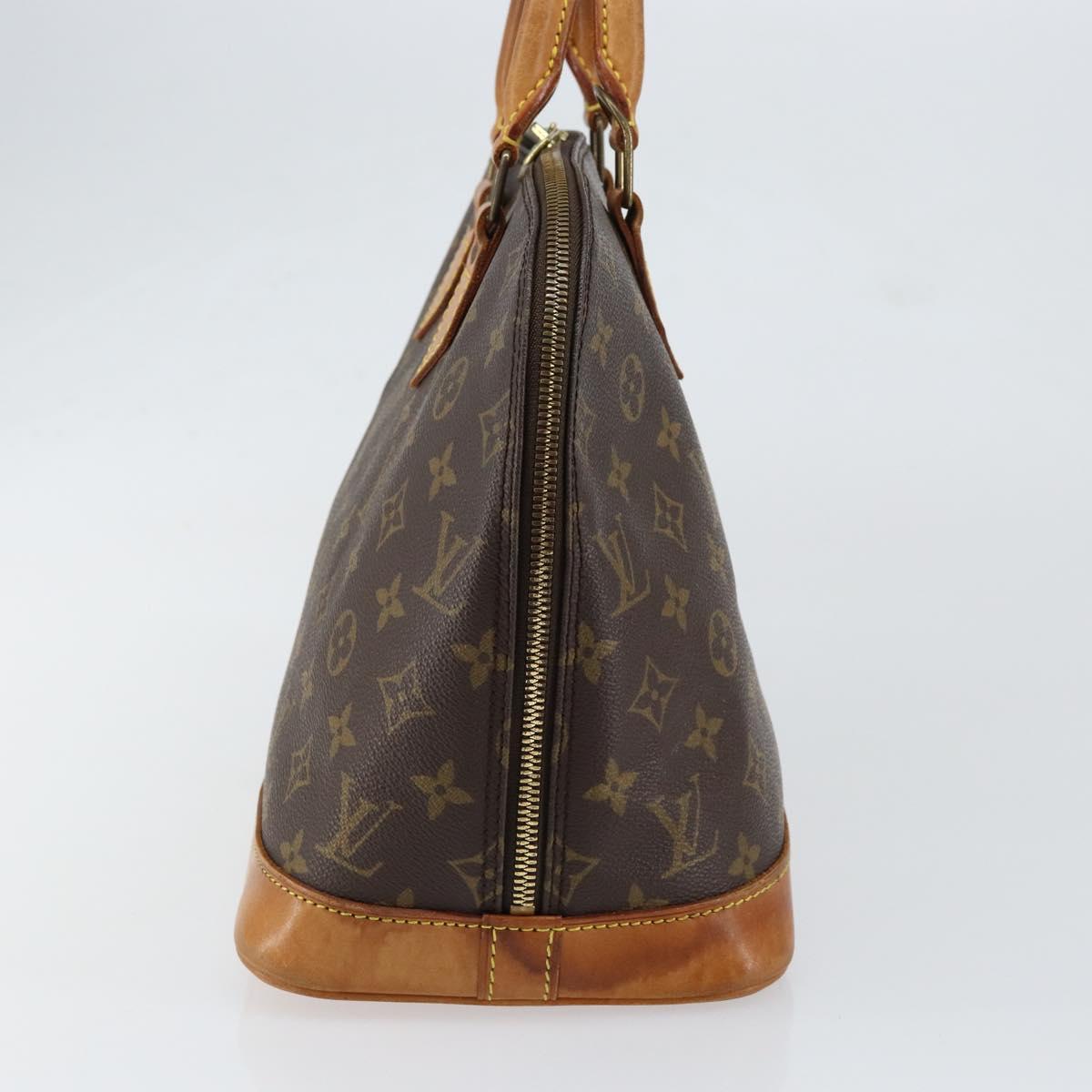 LOUIS VUITTON Monogram Alma Hand Bag M51130 LV Auth BA7631