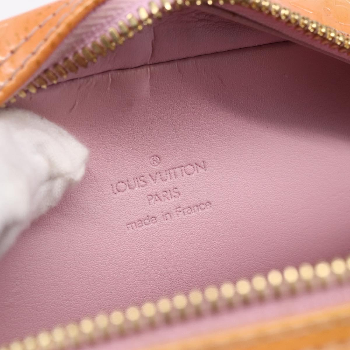 LOUIS VUITTON Monogram Vernis Wooster Bag Marshmallow Pink M91037 LV Auth BA7645
