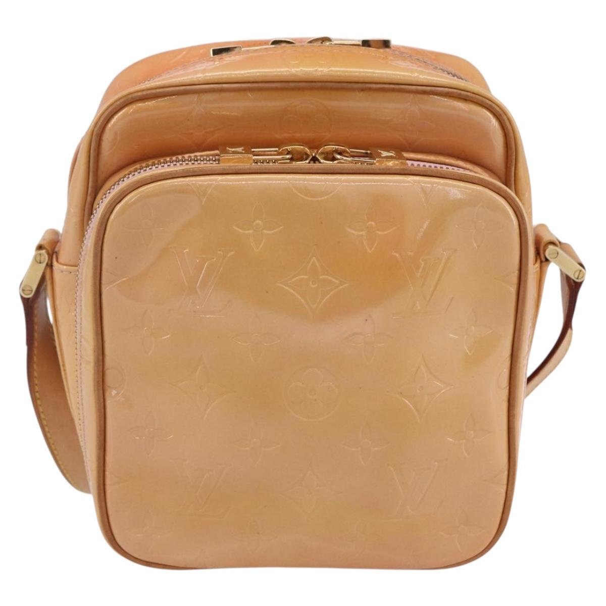 LOUIS VUITTON Monogram Vernis Wooster Bag Marshmallow Pink M91037 LV Auth BA7645