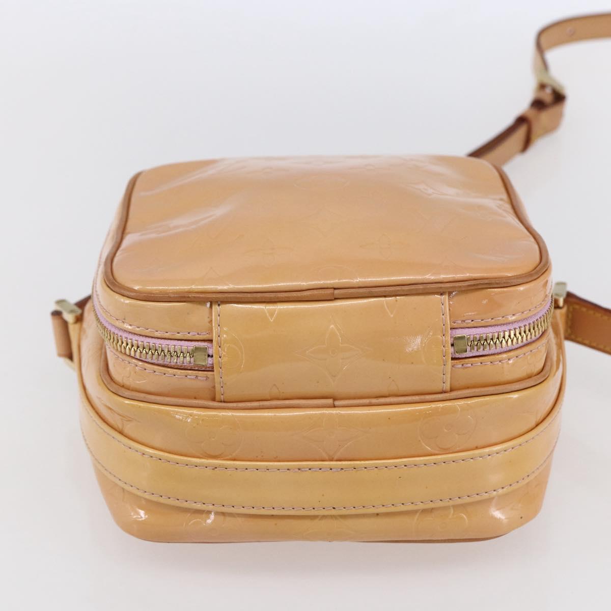 LOUIS VUITTON Monogram Vernis Wooster Bag Marshmallow Pink M91037 LV Auth BA7645