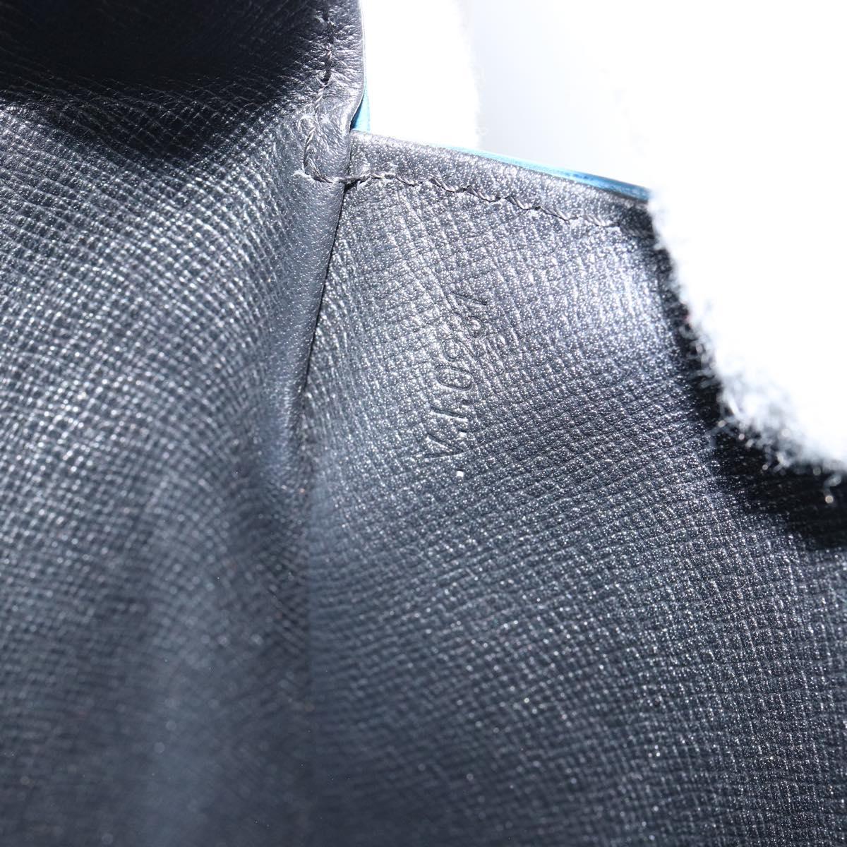 LOUIS VUITTON Epi Saint Cloud GM Shoulder Bag Toledo Blue M52195 LV Auth BA7651