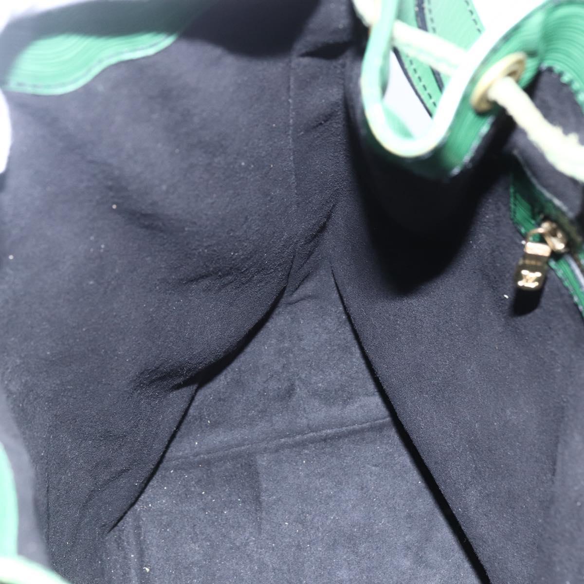 LOUIS VUITTON Epi Noe Shoulder Bag Green M44004 LV Auth BA7653