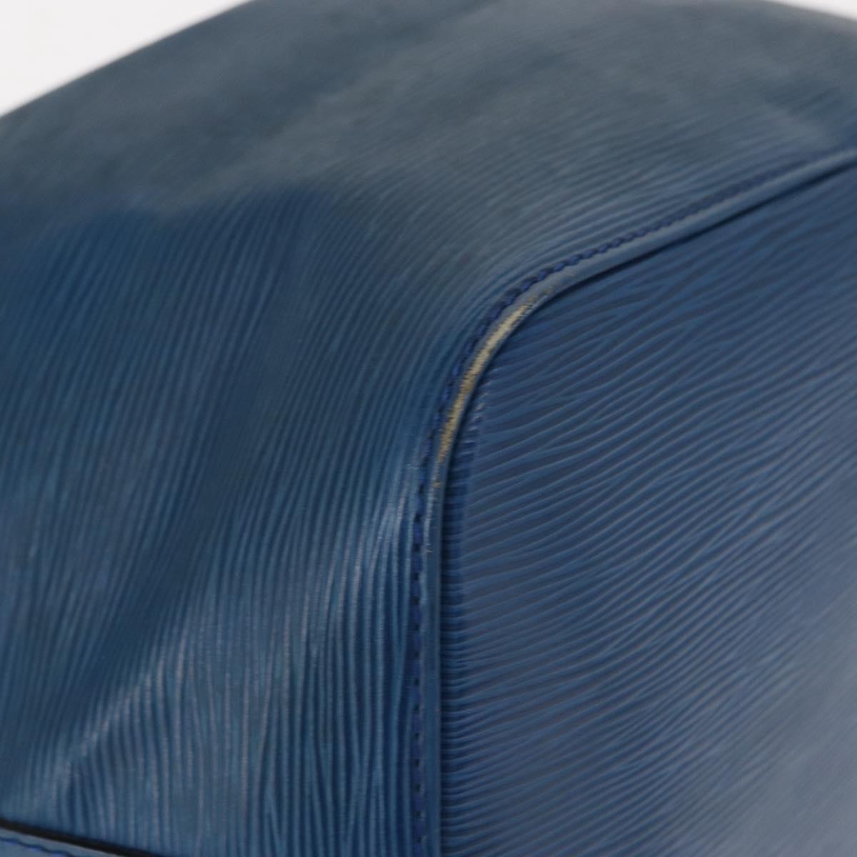 LOUIS VUITTON Epi Petit Noe Shoulder Bag Blue M44105 LV Auth BA7654