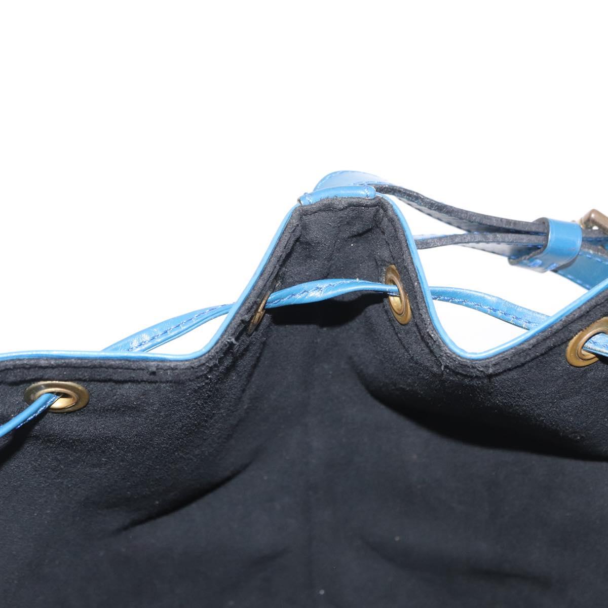 LOUIS VUITTON Epi Petit Noe Shoulder Bag Blue M44105 LV Auth BA7654